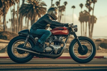Photo of men riding motorcycle