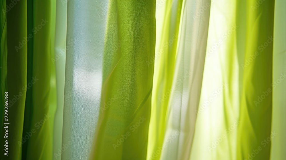 Aufkleber a detailed view of a curtain in a room. this image can be used to depict interior design or create a