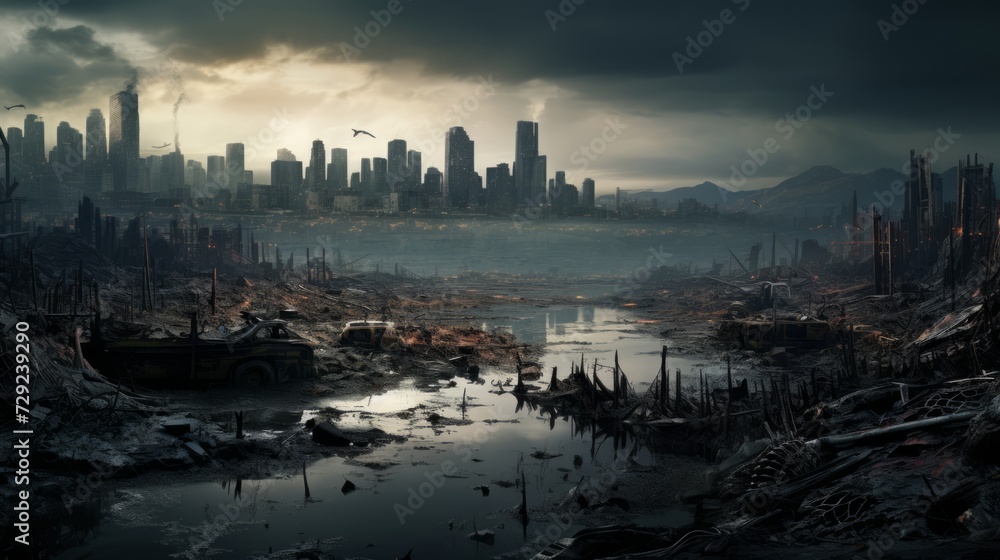 Poster decayed metropolis generative ai
