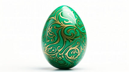 Green easter egg