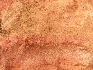 The texture of the mountain rock has a smooth, firm surface