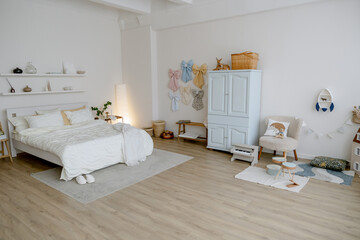 interior of a bedroom