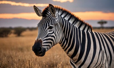 Zebra Odyssey: A Savannah Sanctuary Tale Unfolded