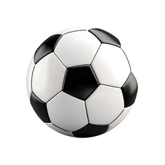 Soccer ball (Football) – isolated object on transparent background