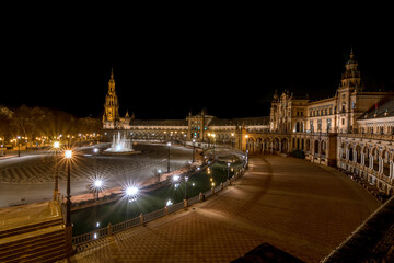 Fototapeta na wymiar Plaza de España Sevilla