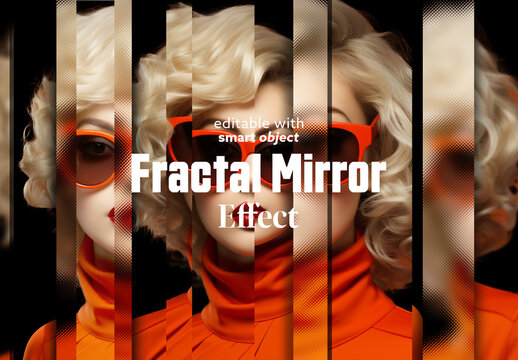 Fractal Mirror Photo Effect