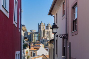 Naklejka premium historic town of Porto, Portugal