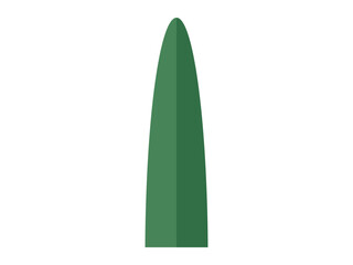 Bush vector illustration. Herbal thickets exemplify richness and interconnectedness natures tapestry The shrub concept thrives on symbiotic relationship between flora and wildlife Blooming shrubs