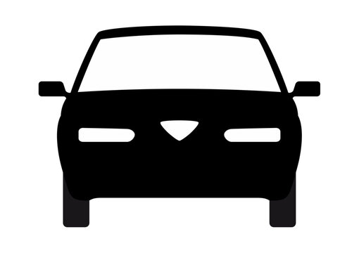 Vector car Icon on white background