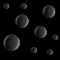 Image of metal circles on a black background.