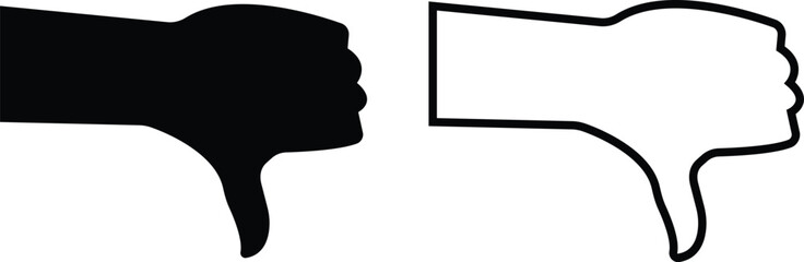 Hand gestures flat or line icon set. Included, fingers interaction, pinky swear, forefinger point, greeting, pinch, hand washing, emojis, gestures, stickers, emoticons black vector collection isolated