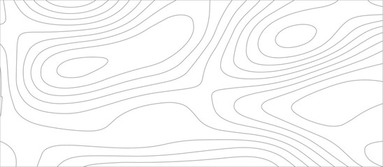 Abstract topographic Contour Map Subtle White Vector Background . Blank Detailed topographic patter line map background .Topographic Map Of wild west abstract Vector Background.	
