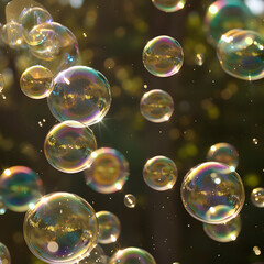 Beautiful bubbles.