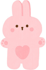 rabbit bunny Clipart. isolated on transparent background