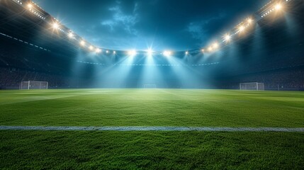 stadium lights and spotlights