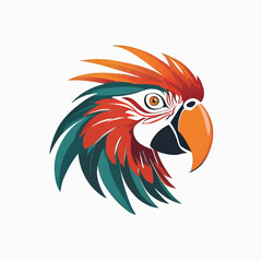 macaw logo on a white background 