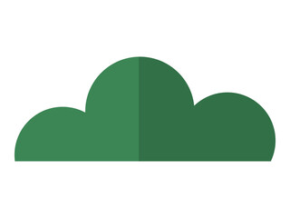 Bush vector illustration. Organic greenery symbolizes untamed beauty flourishing shrubs Bushes and vegetation coalesce, forming botanical haven for wildlife The foliate richness leafy bushes adds