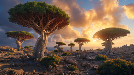 Dragon's Blood Tree landscape