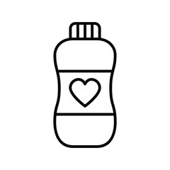 Fototapeta premium Baby Powder Icon Vector Design Template