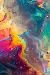 oil spill iridescent shiny texture pattern, backgroun.