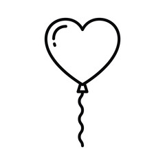 Balloon Icon Vector Simple Design