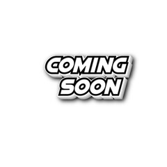 3D Coming soon text poster