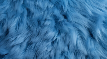 background of textured, fluffy, blue surface that resembles fur