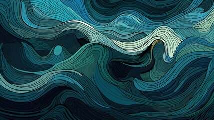 Obraz premium abstract background design. abstract design. Abstract background design suitable for wallpaper and others. Generative Ai