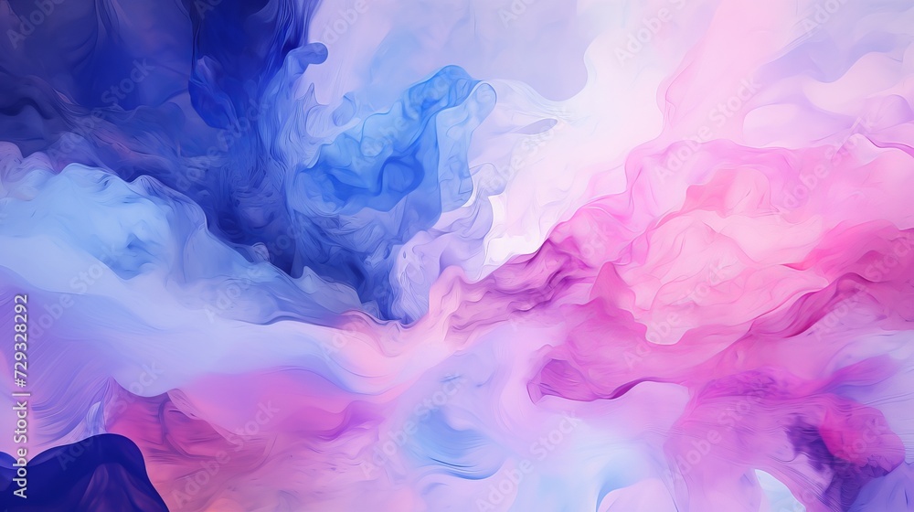 Poster abstract clouds. modern futuristic pattern marble translucent colors texture.. multicolor dynamic ba