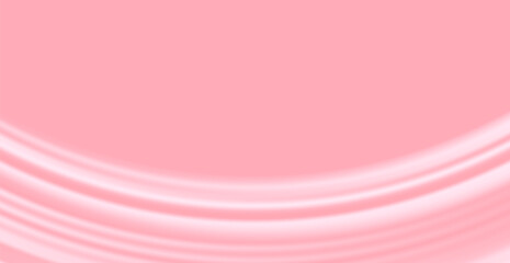 Pink Wave Lines Pattern Abstract Background. Modern Banner. Valentine's Day Wallpaper. Frame. Vector Illustration