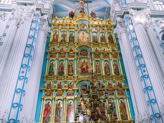 The Resurrection New Jerusalem Monastery was founded in the 17th century. The altar of the temple...