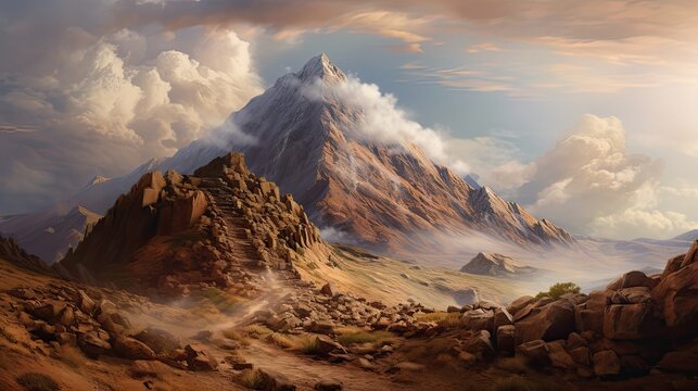Mount Sinai from the Bible