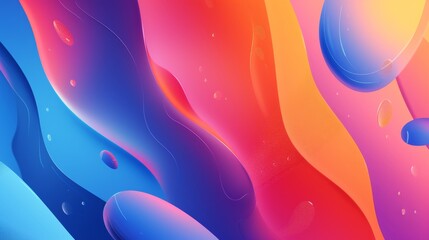 Create an abstract sports-themed composition featuring fluid shapes and gradients, leaving a blank area on the left for text or logos --ar 16:9 --v 6 Job ID: 2c192431-822e-4093-893d-cac9e34d8e94