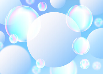 Abstract geometric background gradient soft light blue bokeh for Graphic Business background hitech technology digital design illustration web template background backdrop desktop wallpaper bubble