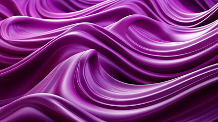 Fototapeta premium Silky Purple Waves