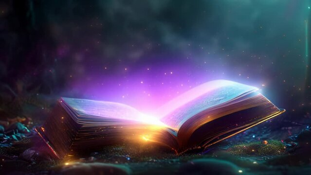 Glowing Grimoire: Cartooned Curiosities of the Ages. Generative ai