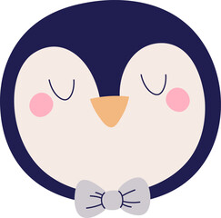 Penguin Bird Face