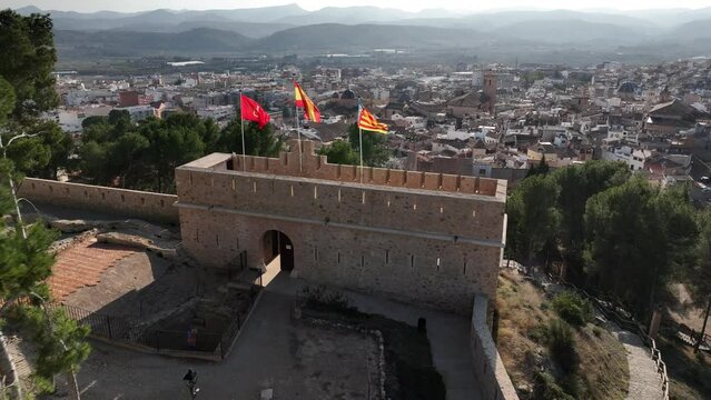 Castillo y fuerte de Segorbe en Castellon