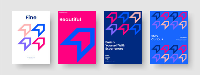 Obraz premium Isolated Report Design. Creative Brochure Layout. Geometric Background Template. Flyer. Banner. Book Cover. Business Presentation. Poster. Journal. Handbill. Magazine. Pamphlet. Notebook. Leaflet
