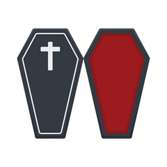 Obraz premium illustration of coffin