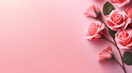 Naklejka premium Women's Day or Mother's Day theme background, decorative flower background pattern