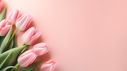 Women's Day or Mother's Day theme background, decorative flower background pattern