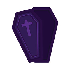 Obraz premium illustration of coffin