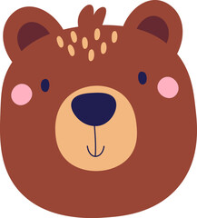 Bear Animal Face