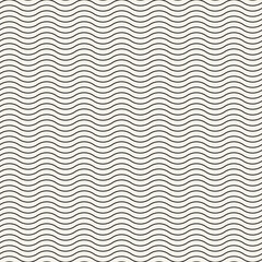 Vector seamless pattern. Repeating geometric elements. Stylish monochrome background design.