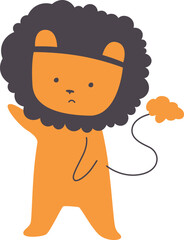 Lion Cartoon Animal