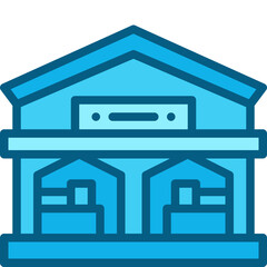 market two tone icon