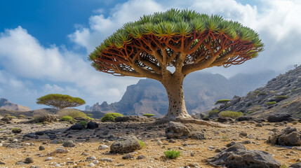 Dragon's Blood Tree landscape