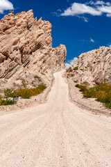 Strasse, Quebrada de las Flechas, Argentinien, Südamerika