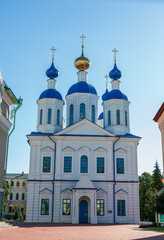 Fototapeta na wymiar Tambov, Russia. Kazan Church of the Kazan Monastery of Tambov